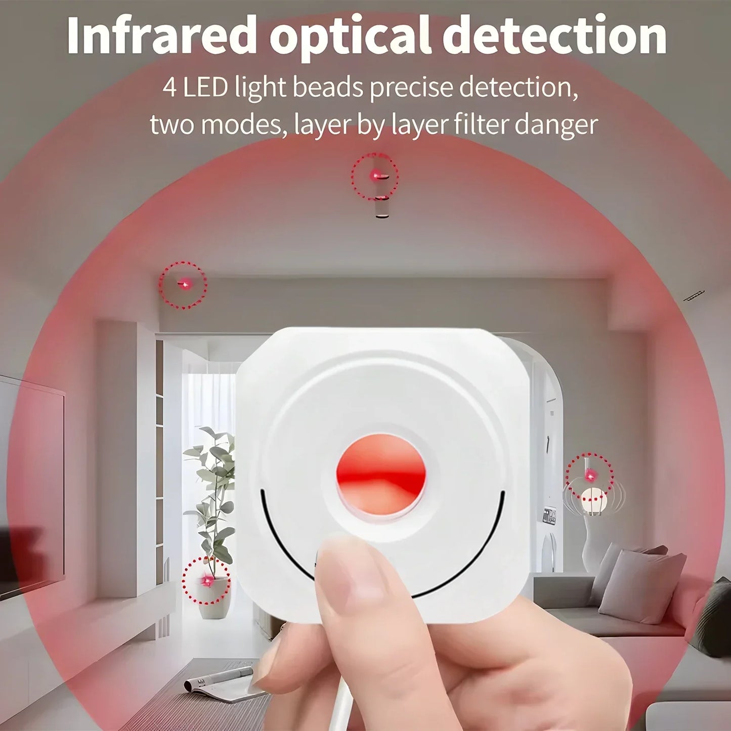 TALYO™ Portable Anti Camera Detector – USB Rechargeable Privacy Protection Device | Hidden Camera Finder for Hotels & Travel