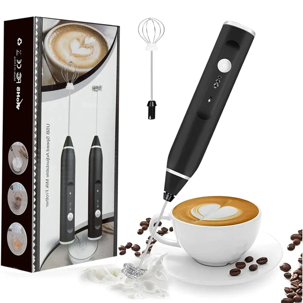 TALYO™ 2 In 1 Rechargeable Coffee Beater and Egg Mixer and Milk Frother
