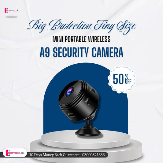 TALYO™ Mini Portable Wireless A9 Security Camera 1080P HD