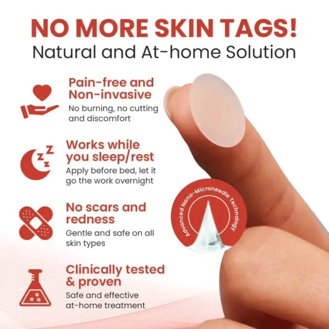 TALYO™ Derma Smooth Skin Patch – Instant Acne Or Skin Tag Treatment
