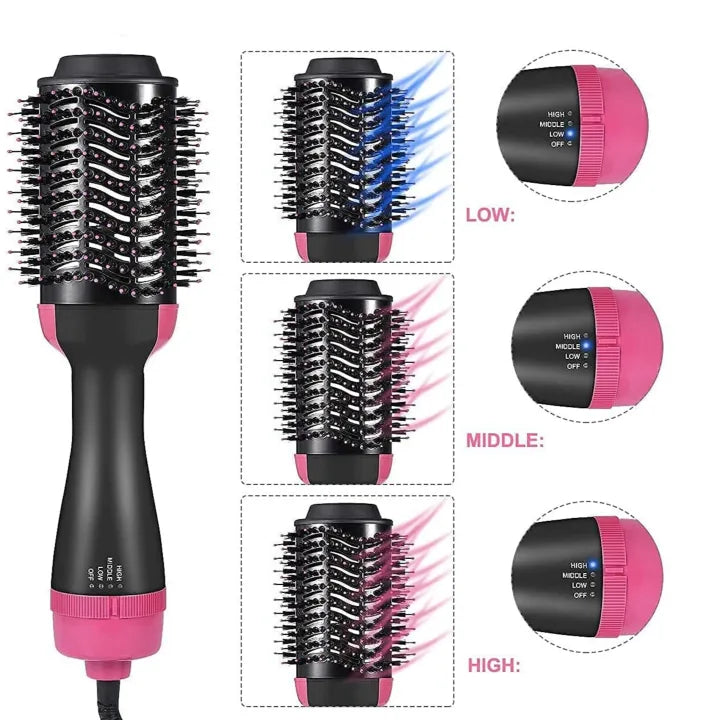 TALYO™ 4-in-1  Blow Hair Dryer - Volumizer Brush, Straightening & Curl