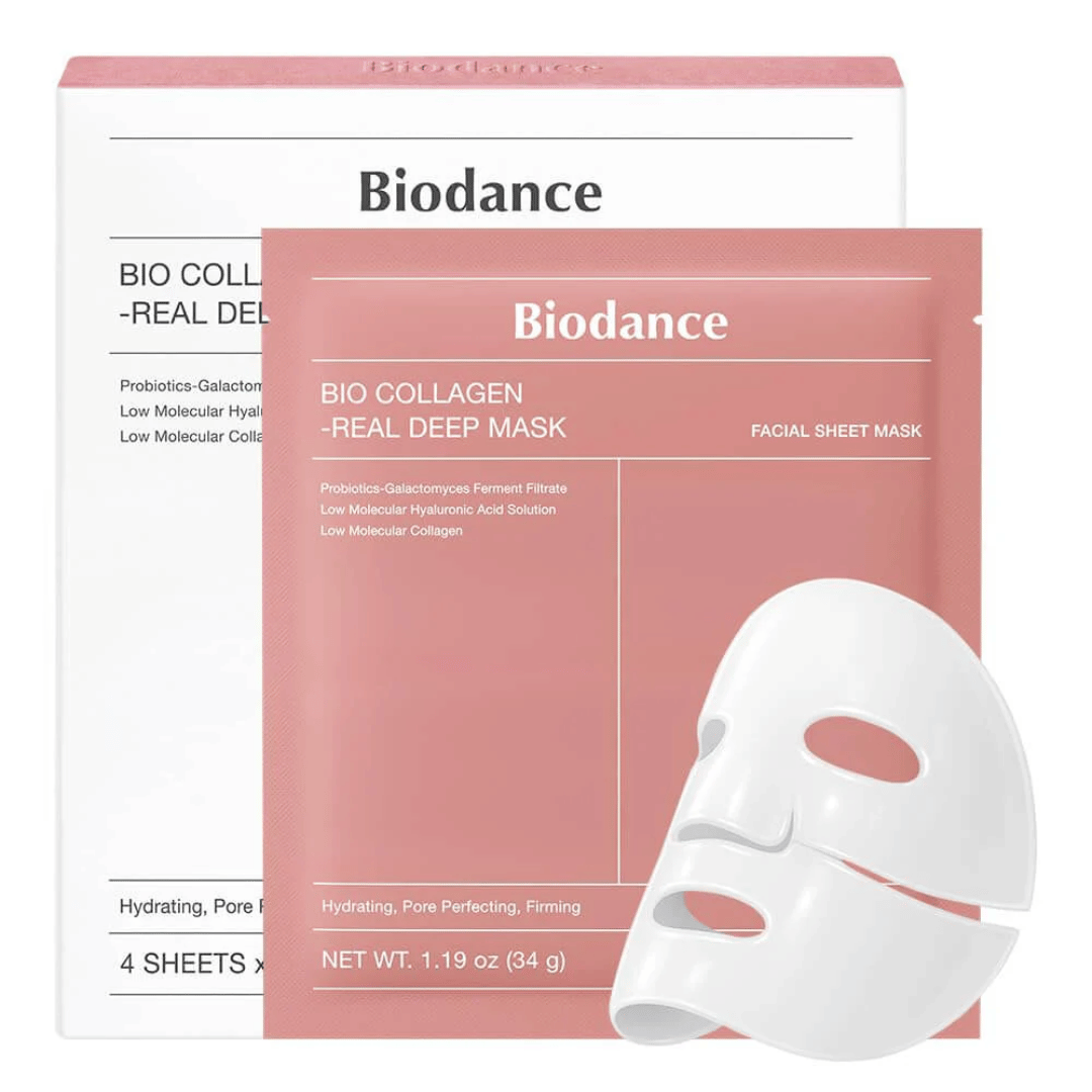 TALYO™ Korean Bio‑Collagen Glow Mask – Deep Hydration, Firming & Instant Glass Skin