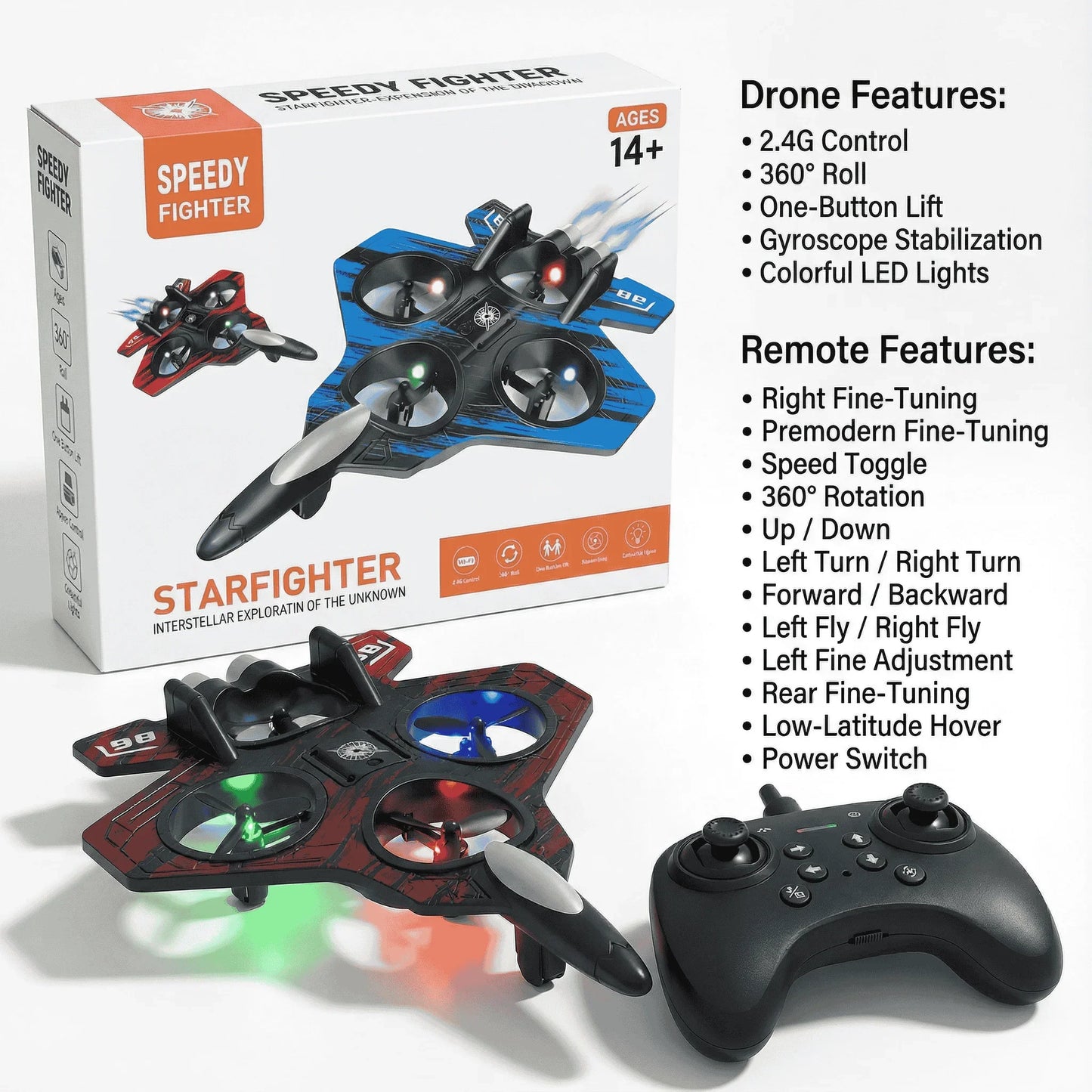 TALYO™ Rechargeable Remote Control Aircraft Air Plane