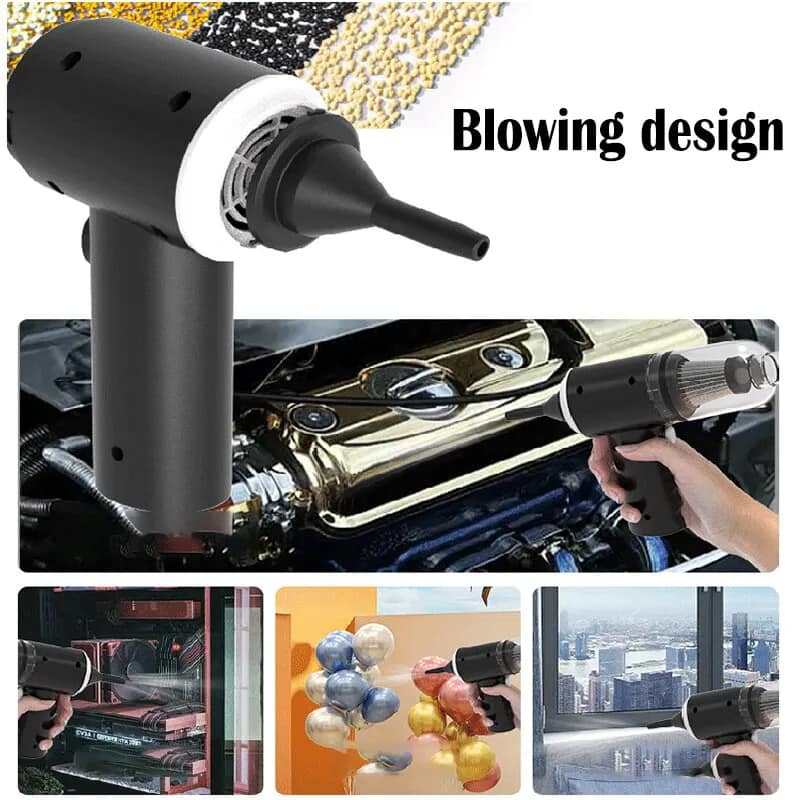TALYO™  Imported Cordless 3-in-1 Rechargeable Vacuum Cleaner and Blower - Cleans up every corner of your Home and Car