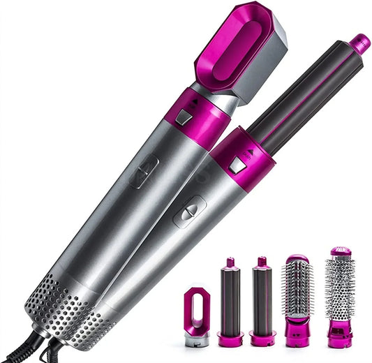 TALYO™ Imported 5-in-1 Hair Tool – Quick Styling Without Heat Damage or Hassle