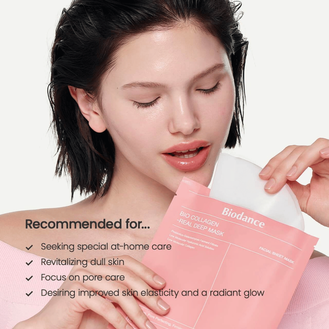 TALYO™ Korean Bio‑Collagen Glow Mask – Deep Hydration, Firming & Instant Glass Skin