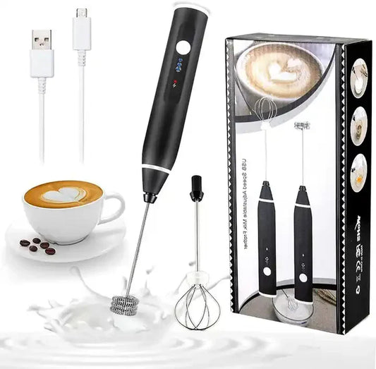 TALYO™ 2 In 1 Rechargeable Coffee Beater and Egg Mixer and Milk Frother