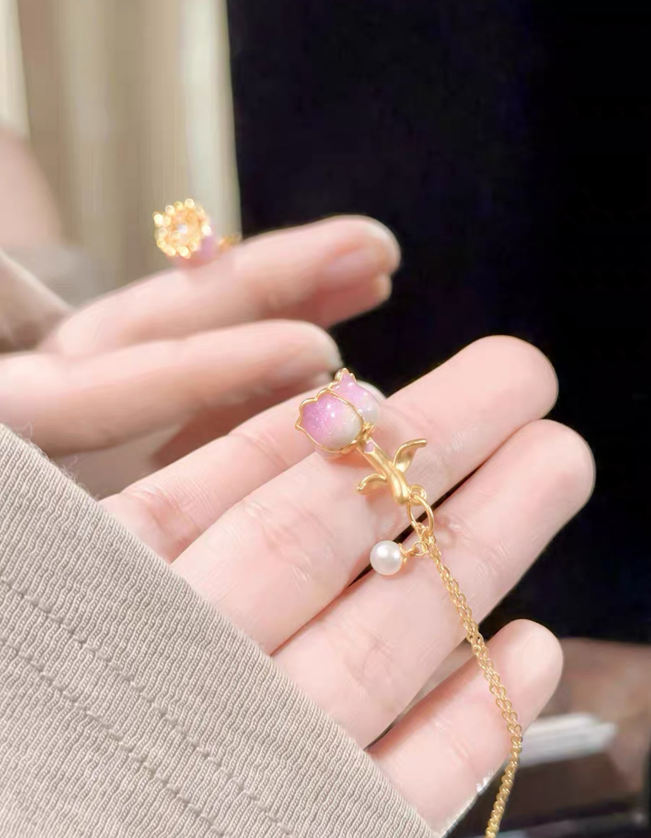 TALYO™ Blooming Rose Necklace