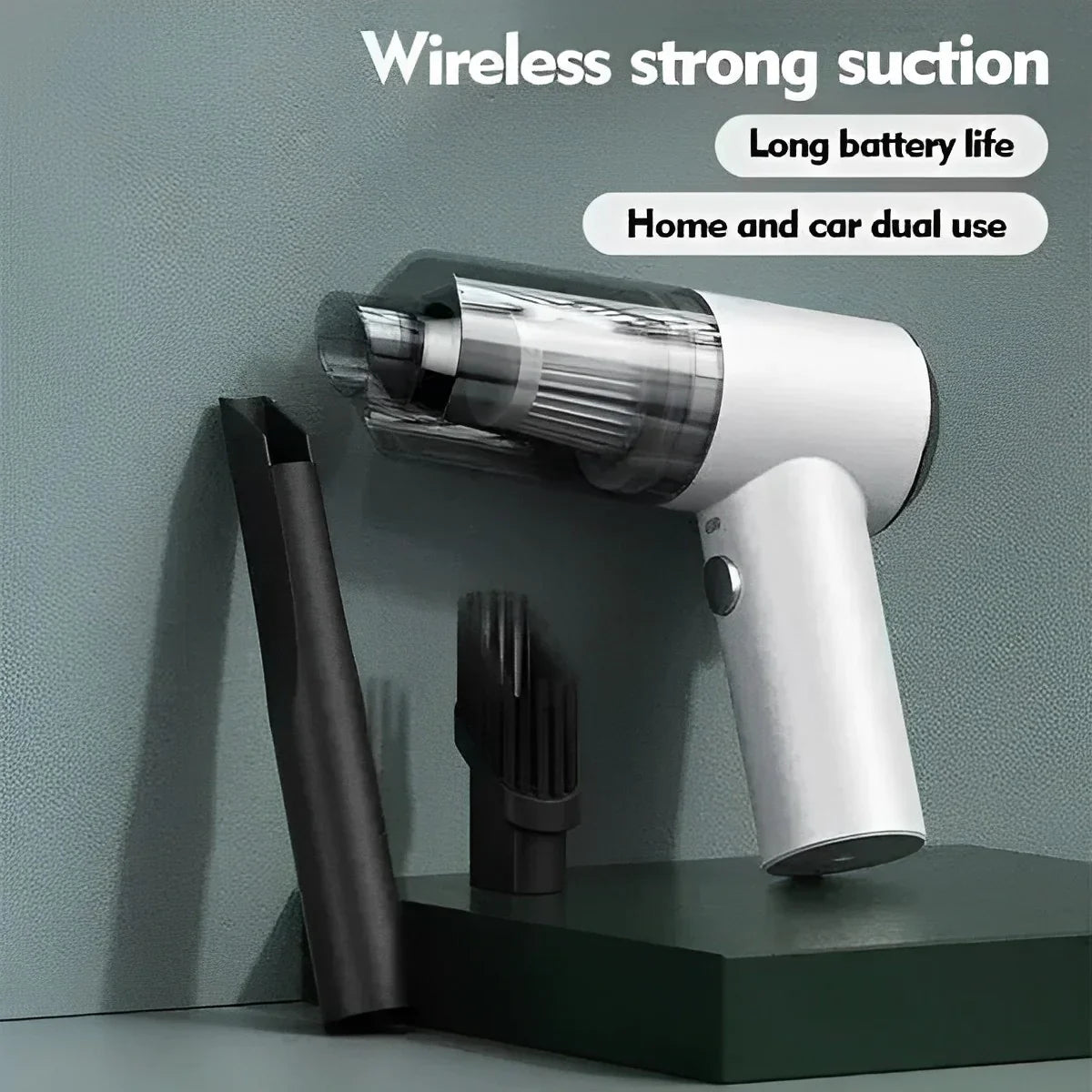 TALYO™  Imported Cordless 3-in-1 Rechargeable Vacuum Cleaner and Blower - Cleans up every corner of your Home and Car