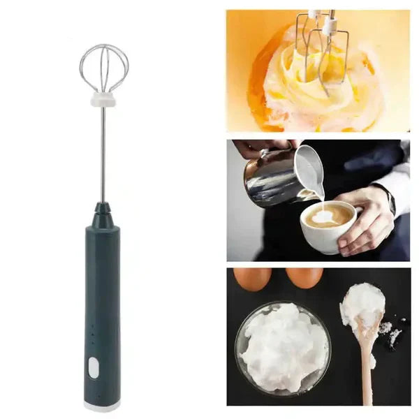 TALYO™ 2 In 1 Rechargeable Coffee Beater and Egg Mixer and Milk Frother