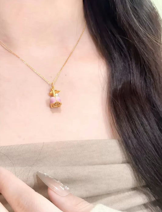TALYO™ Blooming Rose Necklace